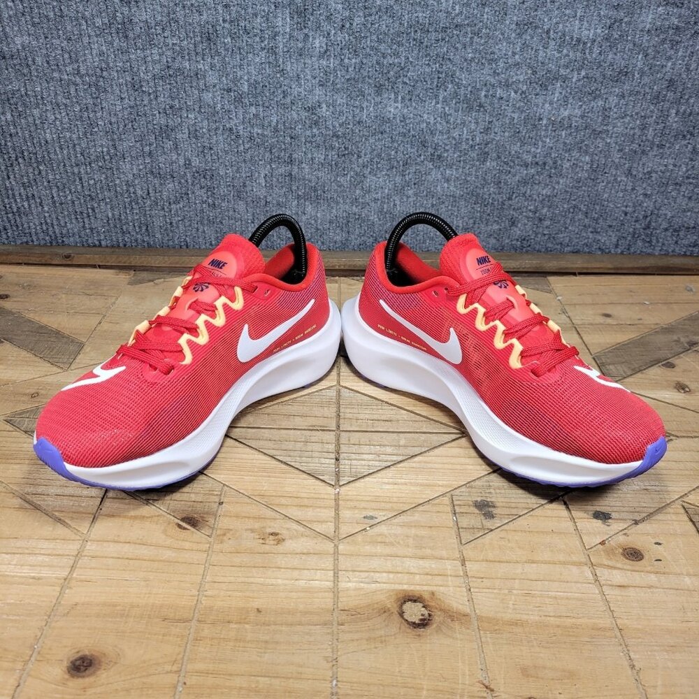 Nike Zoom Fly 5 Zoom X Mens 7 Red Running Shoes Lightweight Push Limits Break B - Picture 5 of 11